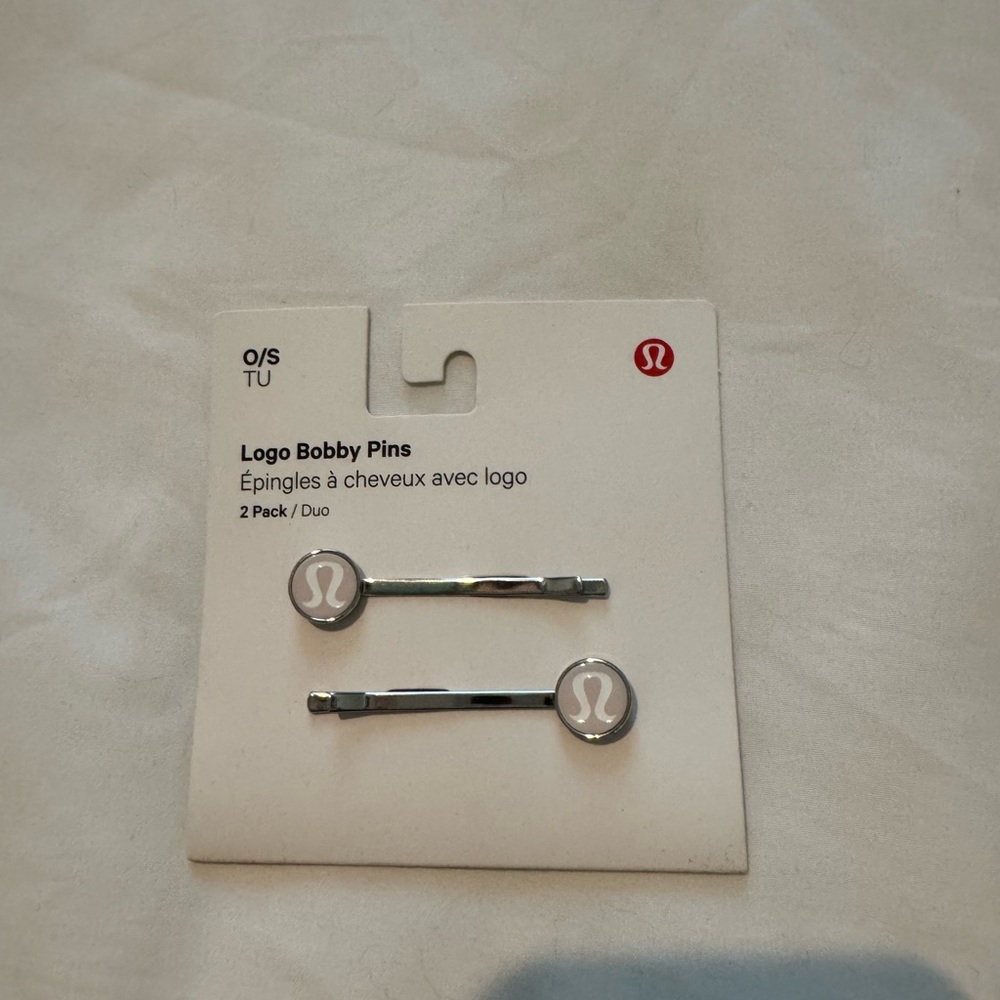 Lululemon Logo Bobby Pins